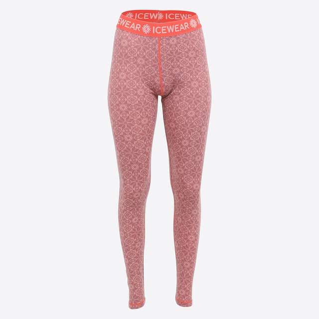 HVÍTANES 美利诺羊毛混纺女装打底长裤