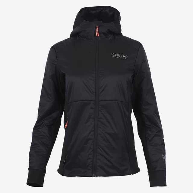 Black sheep女装连帽冰岛羊毛夹克 